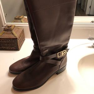 Michael Kors Brown Riding Boots